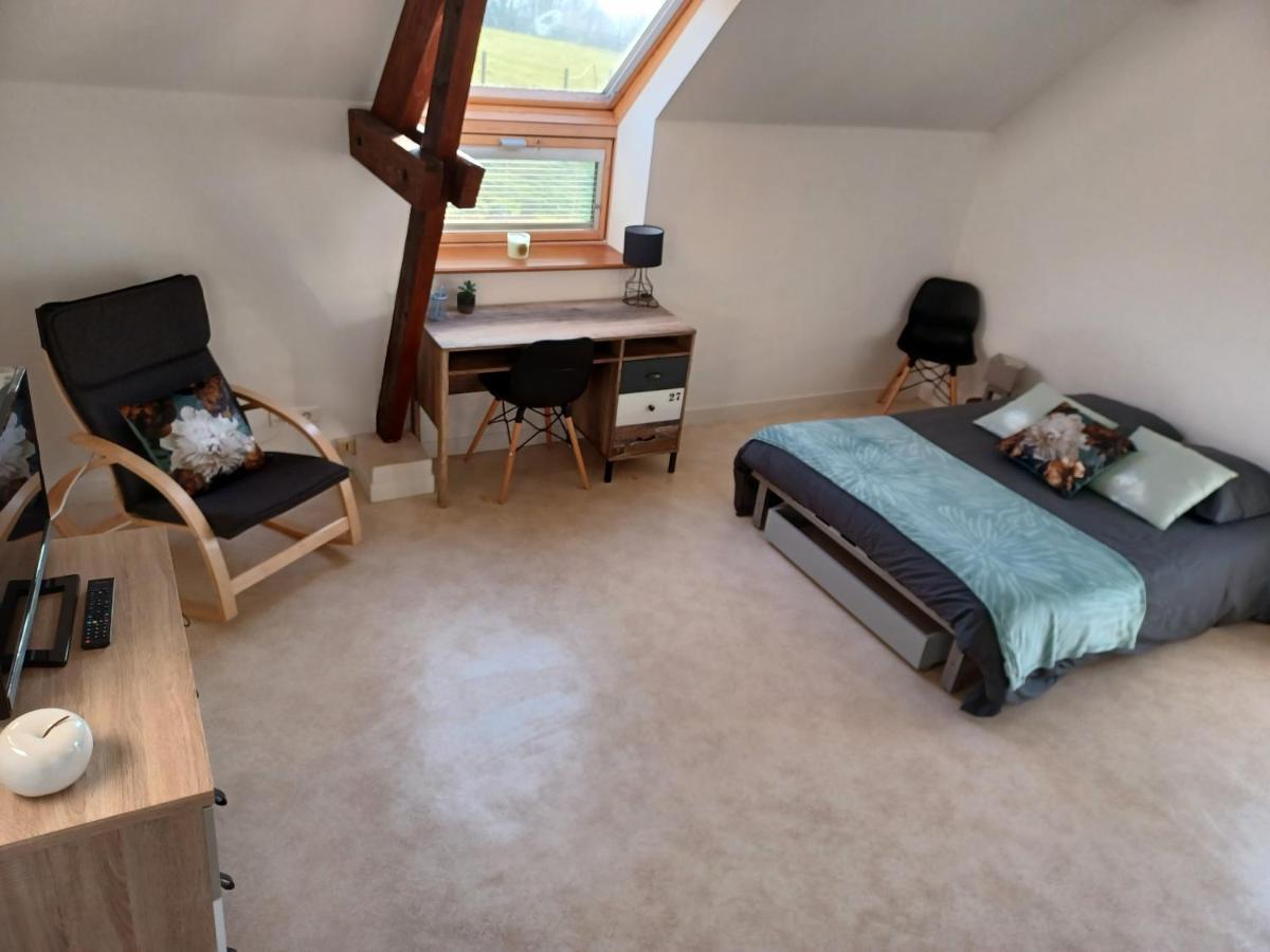 Joli Appartement Avec Vue Sur La Baie Avranches Dış mekan fotoğraf