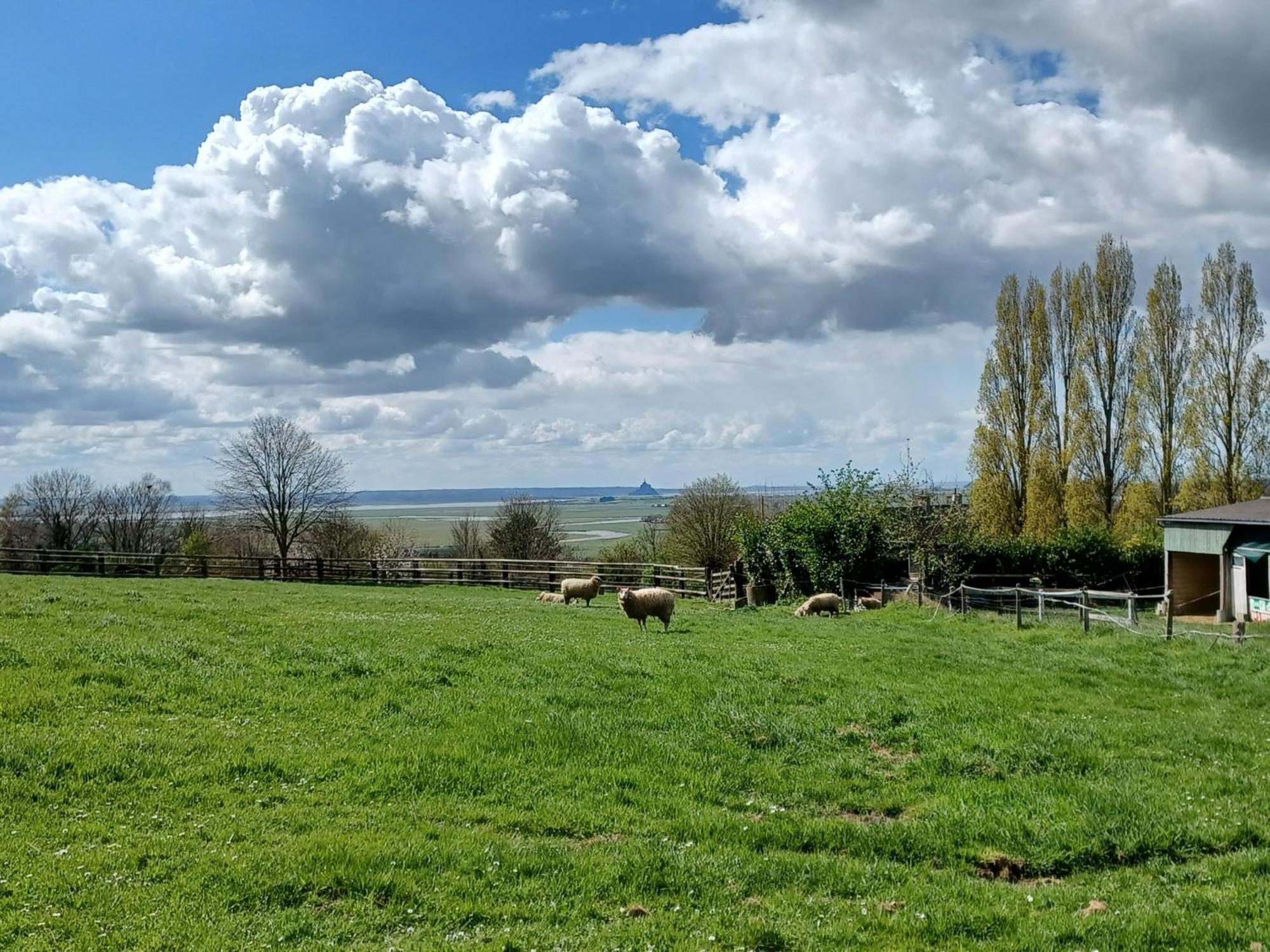 Joli Appartement Avec Vue Sur La Baie Avranches Dış mekan fotoğraf